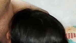 Le Chupe Bien Delicioso La Verga De Mi Vecino Casado Estaba Muy Jugosa!