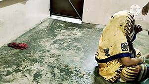 i fuked the indian desi maid, big tits bouncing in doggystyle pussy fucking