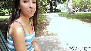 Check out this legal age teen in pov blowjob and hardcore fucking