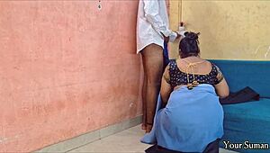 my stepmom helped me before going to the office