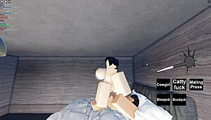 That slutty Roblox girl gets fucked hard 😏