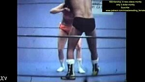 mixed wrestling nude match