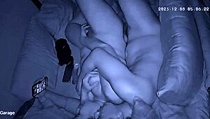 My lady boss is horny again with toys