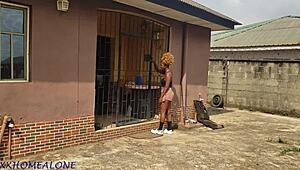 Fucking my neighbor babe while she waits for her BOYFRIEND in XHOMEALONE room