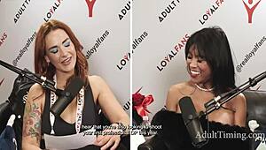 A Fun Podcast With Super Hot Asian Pornstar Ember Snow - Cory Chase Romi Rain Lexi Luna Siri Dahl Ember Snow