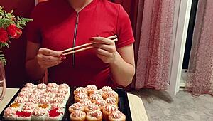 Stepmom With Fat Ass And Shaved Pussy Arrives For Date Without Panties, Showing Naked Tits