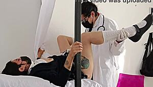 doctor fucks patient in hospital almost caught