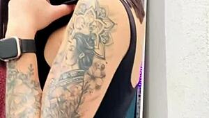 Exposed Emotions Of An 18-Year-Old Exhibitionist Girlfriend Flashing In Lingerie