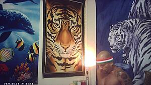 behind scenes brunette maxxx loadz pounding asian pussy