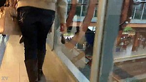 Candid Shots Of Jacket And Boots On The Train