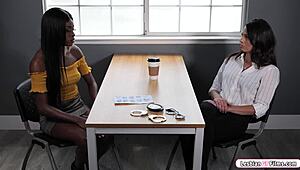 Lesbiangffilms Com - Milf Policeofficer Facesit Ebony Lesbian