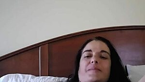 Petite Emy Angel loves groping herself