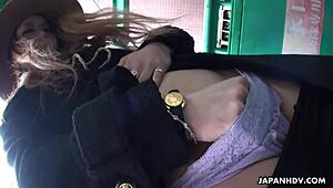 Slutty Ass Asian Babe Getting Fucked Doggy!