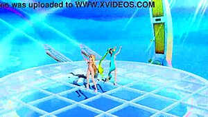Hatsune Miku and Rin in Project Diva Nude Mod Full Nude Version