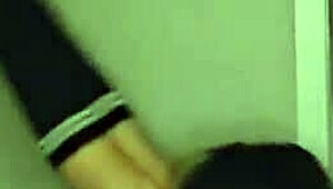 young silly girl fooling around