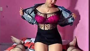 the cleaning girl got sexy for me while wife was away in colorado