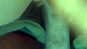 WATCH THIS BIG BLACK DICK CUM HARD ON MY TITS!