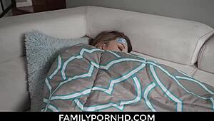 Stepsis squirts on bros huge cock during outdoor encounter