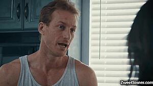 Lexi Foxy and Ryan McLane enjoy hardcore fucking with deepthroat, rough action, and monster cocks leading to orgasms