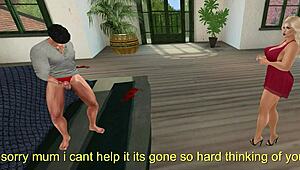 stepson explores panties in this fifth episode.