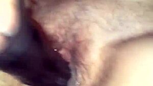 Does the horny wife give the dildo a sloppy second? the couple wonders