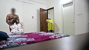 Maid Caught Fucking With Wife