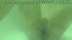 Candy Cruise gives extreme deepthroat blowjob to penis in bathtub POV scene