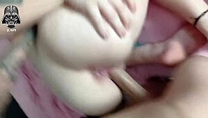 Blonde gets fucked until filled with cum