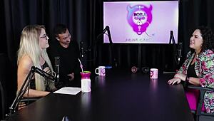 Marina karam psychologist in bora cast with bruna carlos complete sheer red