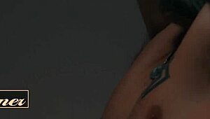 Sweet Sinner babe gets folded like a pretzel by Nathan Bronson and takes his cum on her ass!