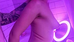 Roommate spies my cock and becomes submissive slut