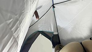 gloryhole for a really horny blonde and uncontrollable cum with a ruined orgasm in her small 18+ oily hands