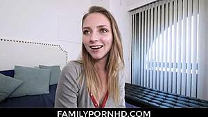 Stepsis squirts on bros huge cock during outdoor encounter