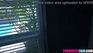 Stepdaughter fucks stepdad for Europe trip cash