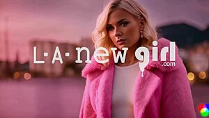 girl makes big cock cum twice with double orgasms in doggie