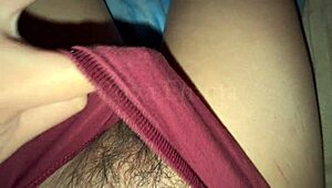 Sexy Indian Stepmom Touches Boobs