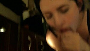 Wow, This Submissive Teen Pleases Her Man's Cock So Well in POV!