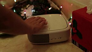 All Through the House 2 Sexy Brunettes at Christmas