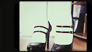 European redhead british woman uses vibrator rabbit toy for clit sucking and thrusting pleasure