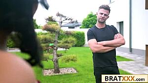 Fiery flamenco dance leads to hardcore sex with brunette teen