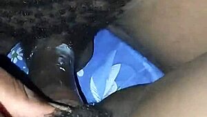 hairy creamy ebony college student fucking with boyfriend