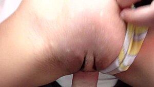 my japanese stepdaughter gives me a sweet gift before going to bed