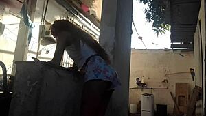 Leo Ogro Performs Anal Sex with Skinny Latina Beauty