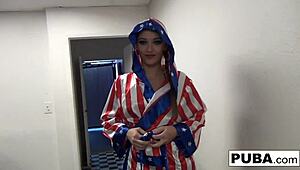 I watch sexy dani play with her tight wet pussy