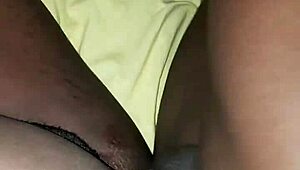 My monster cock drillin' that tight ebony pussy so deep