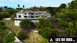 Lez be bad little 18+ dragon pranks roommate jasmine sherni by fucking hookup aria sloane in her bed