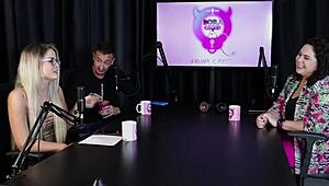 Marina karam psychologist in bora cast with bruna carlos complete sheer red