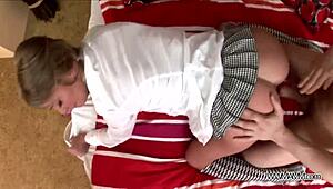 You wrecked that pigtail babe hard with your big cock?