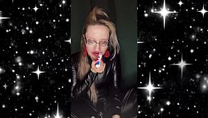 sissy transformation turns man into mascara-tear bimbo with total obedience