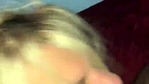 mature latina slut deepthroats big black cock in interracial sucking session